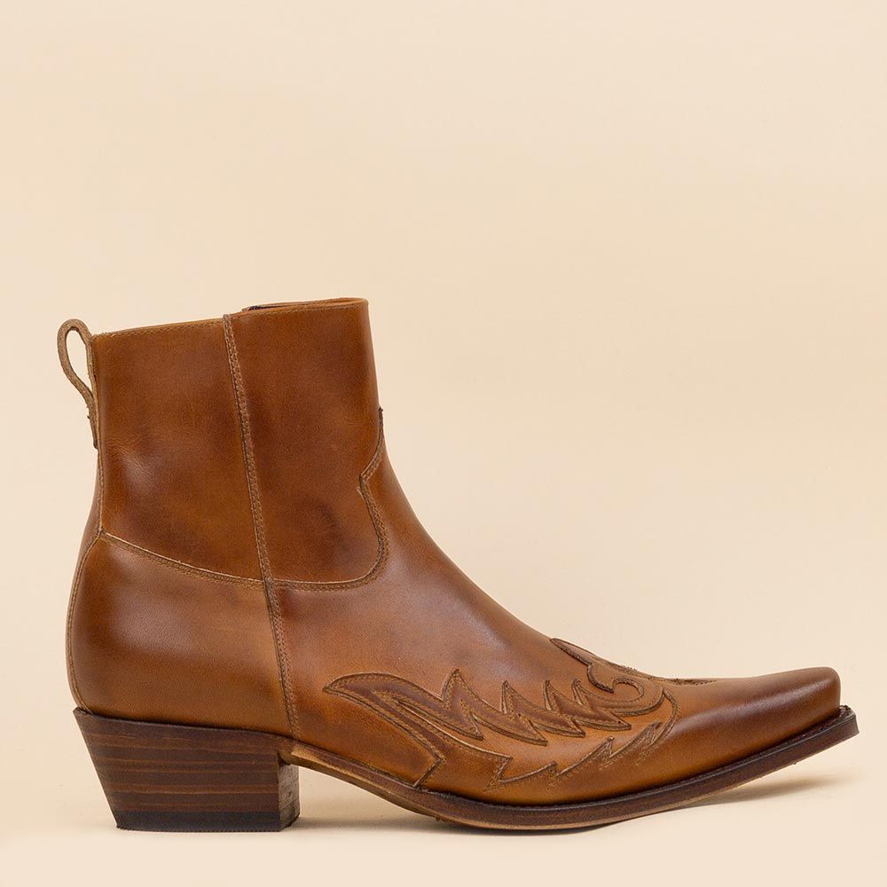 Sendra cowboyboots 11783 Frisco Teak Marron