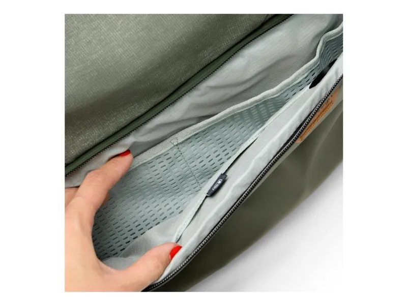 Peak Design Travel - Køjesæk - 50 L - 600D nylon løsningsfarvet, 900D stof, glasforstærket nylon, anodiseret aluminiumslegering, ultrahøj molekulærvægt polyetylenstof, Hypalon - salvie