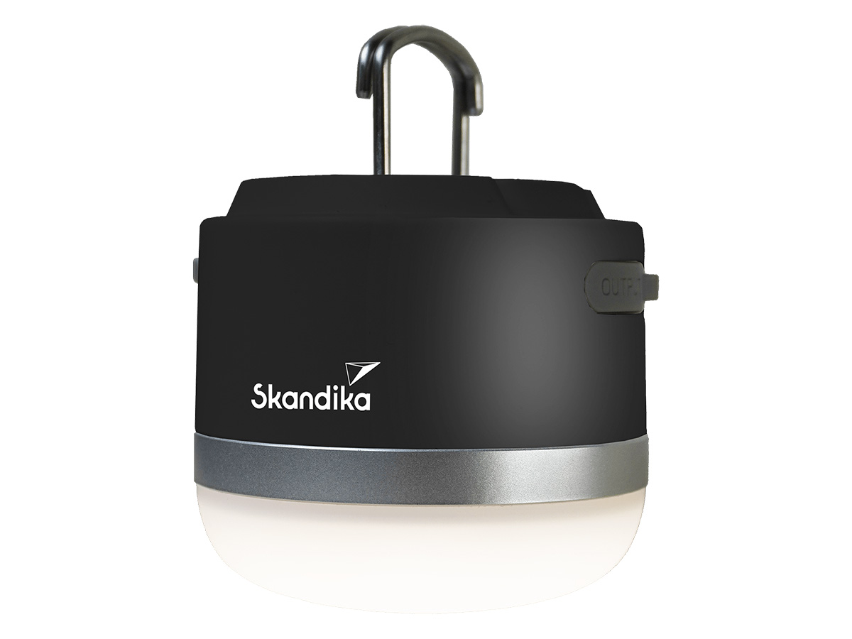 Skandika Tarfala campinglamp - Black