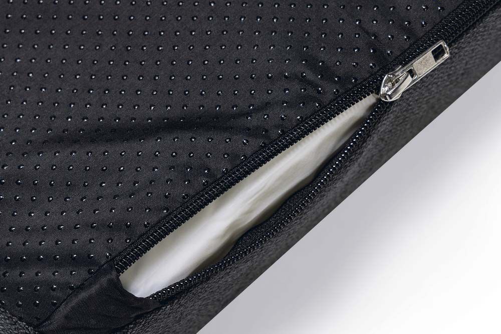 Beeztees Zira - Orthopedisch hondenkussen - antraciet - 10x80x120 cm - XL