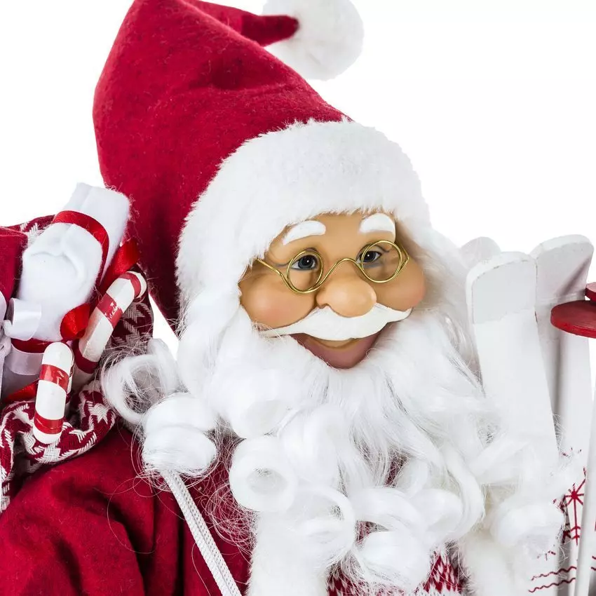 Père Noël déco Traditionnel (H61 cm) Florestan