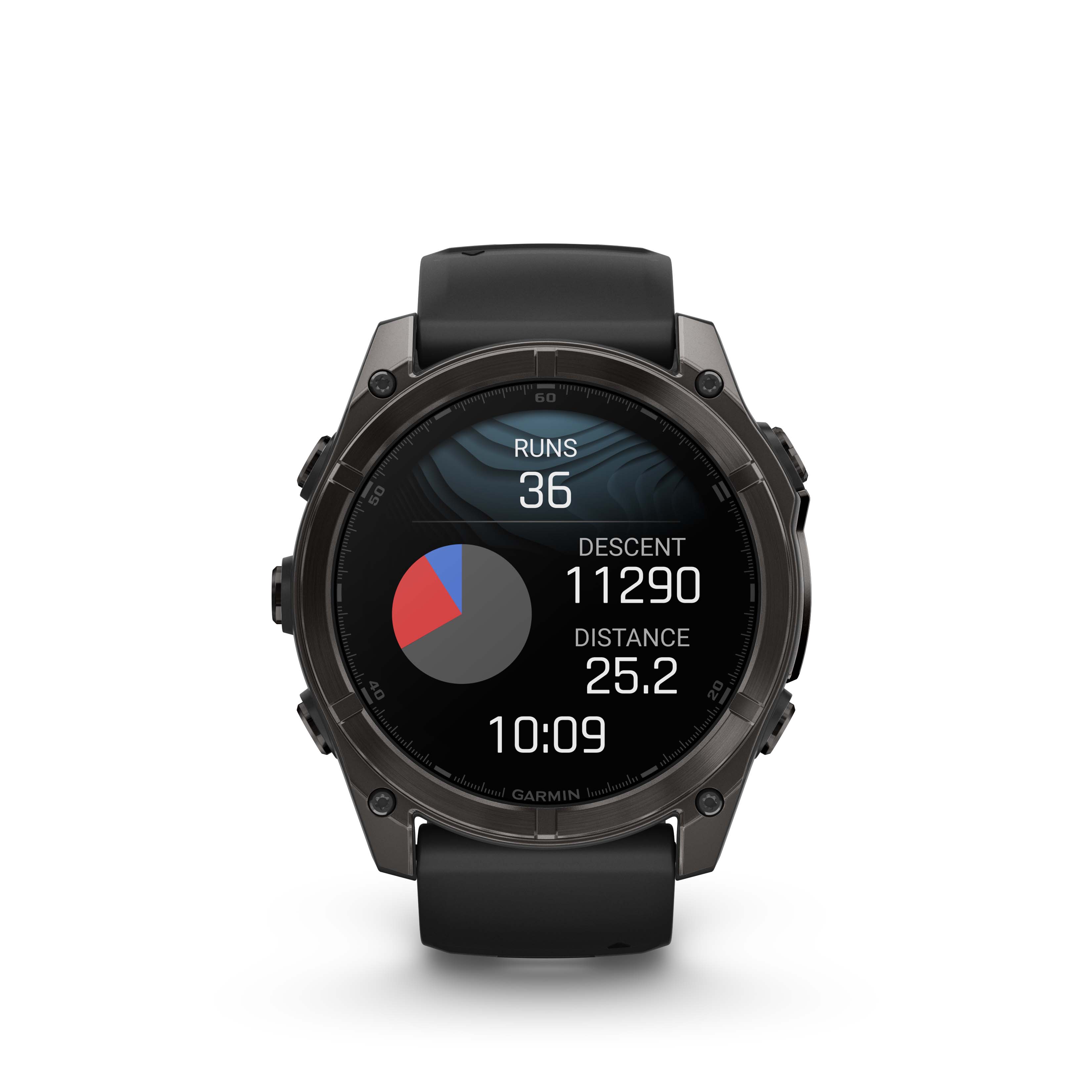 Garmin Fenix 8 43mm Amoled Sapphire Carbon Gray/Black