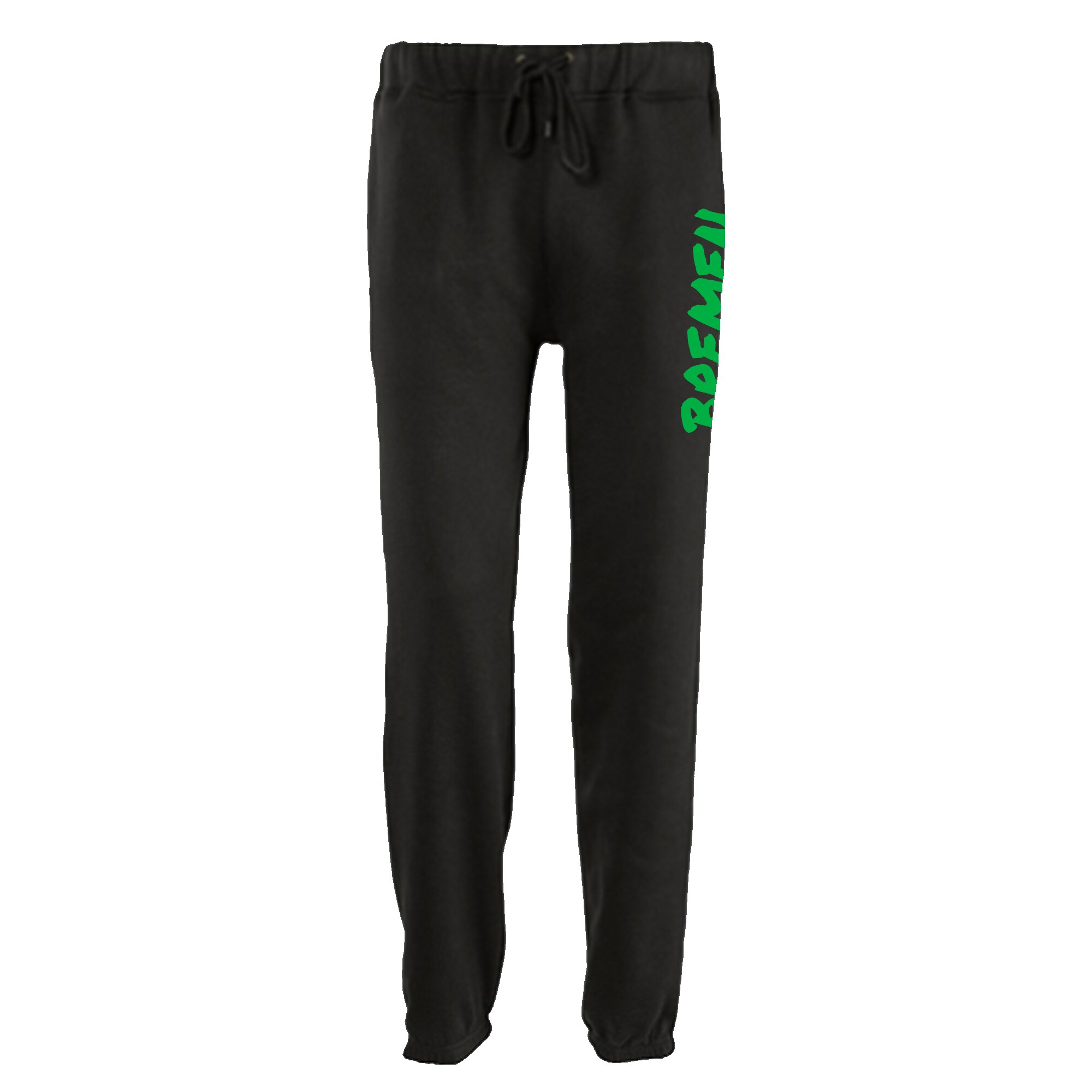 multifanshop® Jogginghose - Bremen - Textmarker - Druck grün