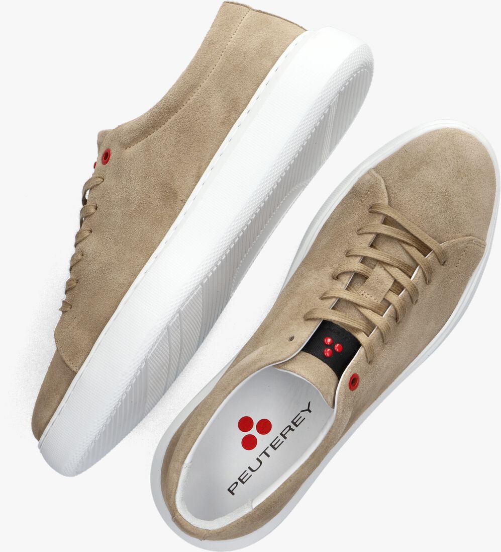 PEUTEREY taupe peuterey lage sneakers agusta