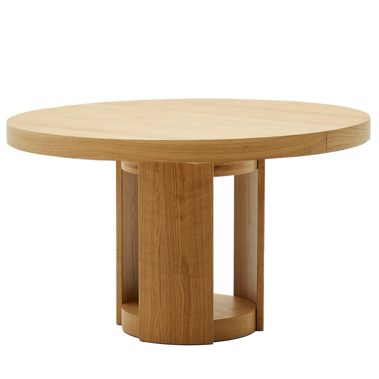 Kave Home Artis uitschuifbare tafel 150/200x80 eiken