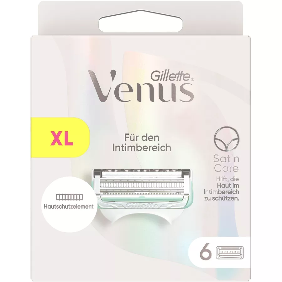 Gillette® Venus Systemklingen für den Intimbereich 6er