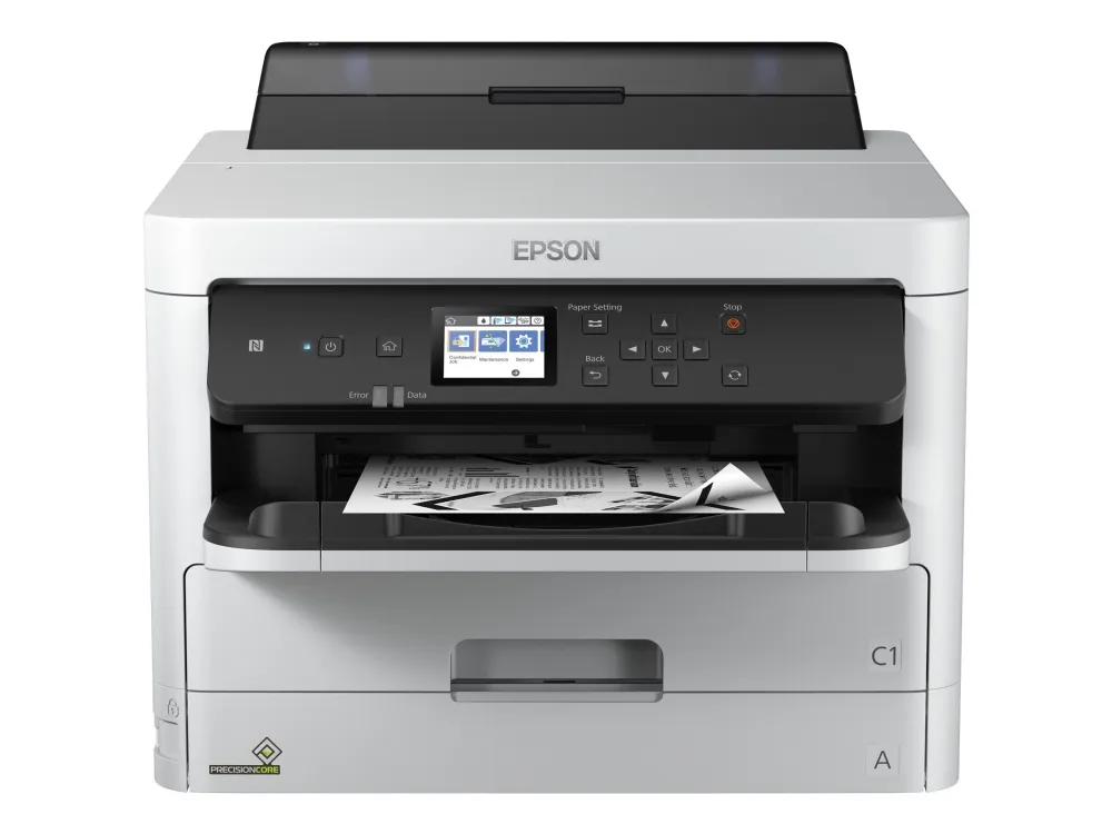 Epson WorkForce Pro WF-M5299DW - Printer - S/H - blækprinter - A4/Legal - op til 24 spm - kapacitet: 330 ark - USB 2.0, Gigabit LAN, Wi-Fi(n), USB vært