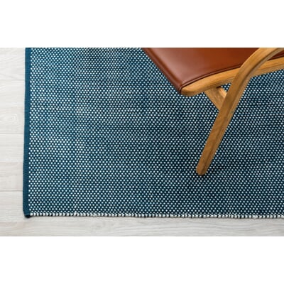 Läufer rPET, Blau, 70 × 140 cm