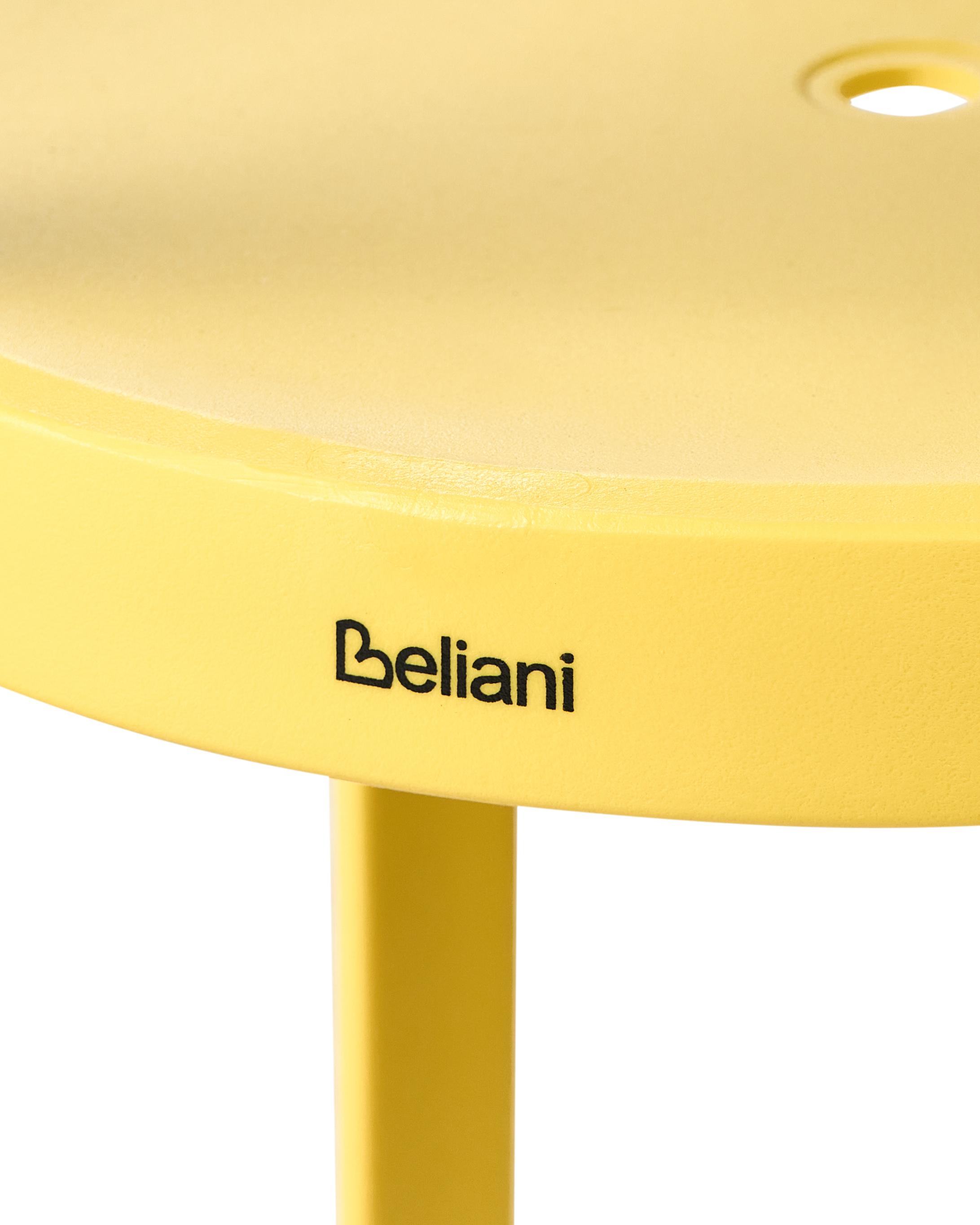 Set van 4 tuinstoelen VIESTE Geel