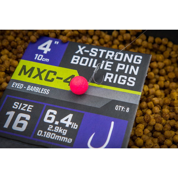 Hameçon monté Matrix MXC-4 X-Strong Boilie Pin 4