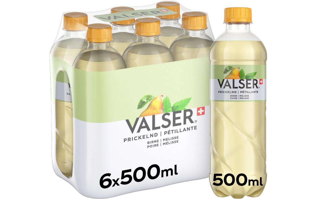 Wasser Birne-Melisse 6 Stück x 0.5 lKalorienarmes Erfrischungsgetränk mit Birnen- und Melissenaroma
