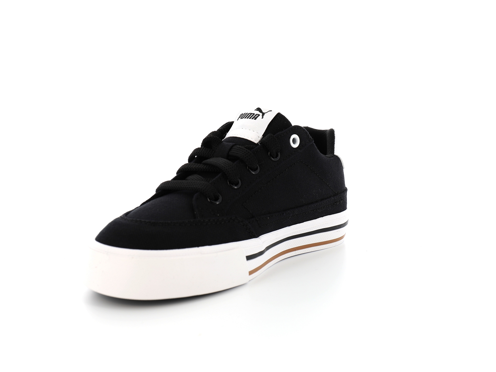 Puma-396559 Matières combinées Noir Blanc