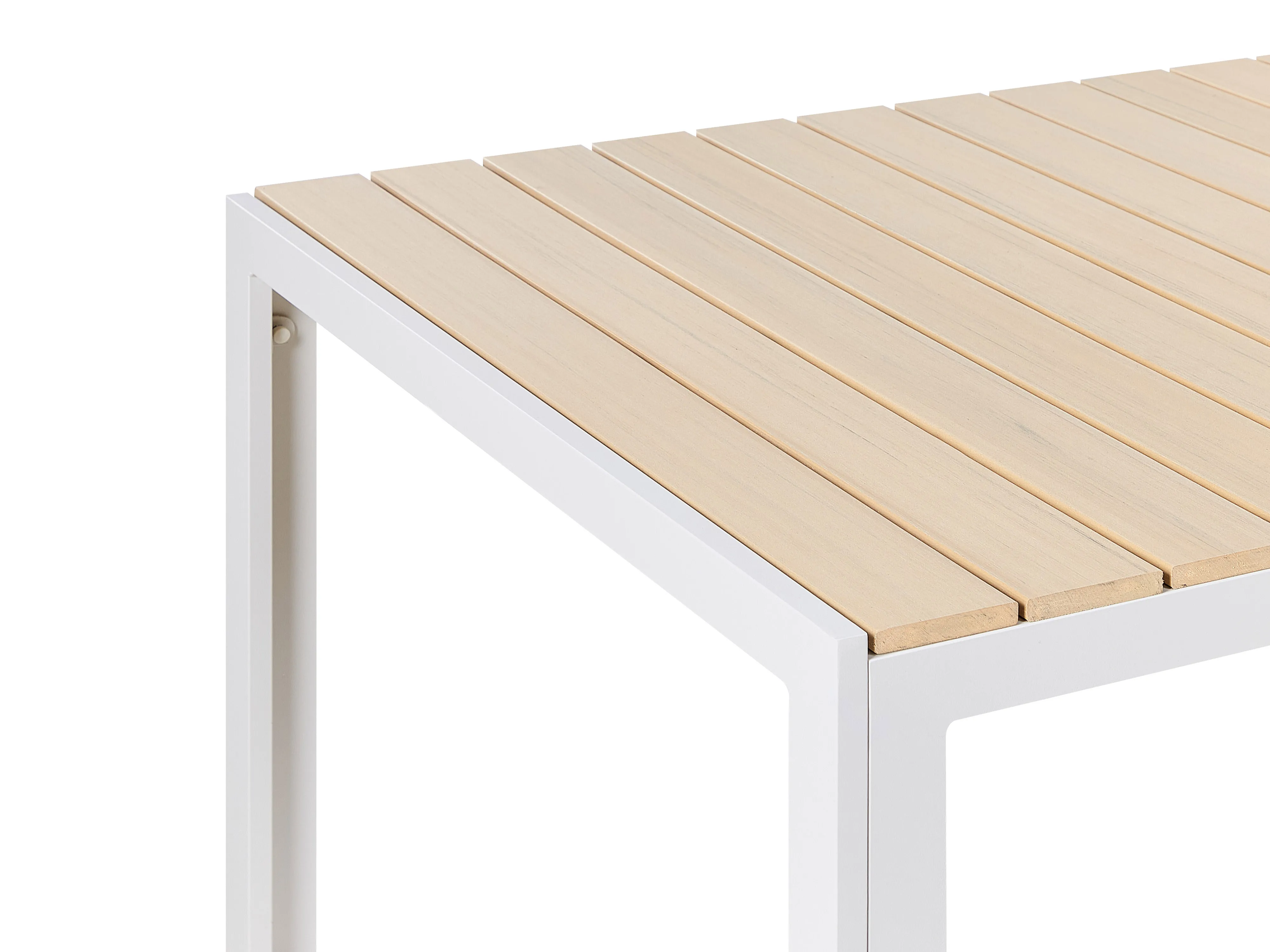 Tuintafel voor 6 COMO 150 cm 90 cm Beige