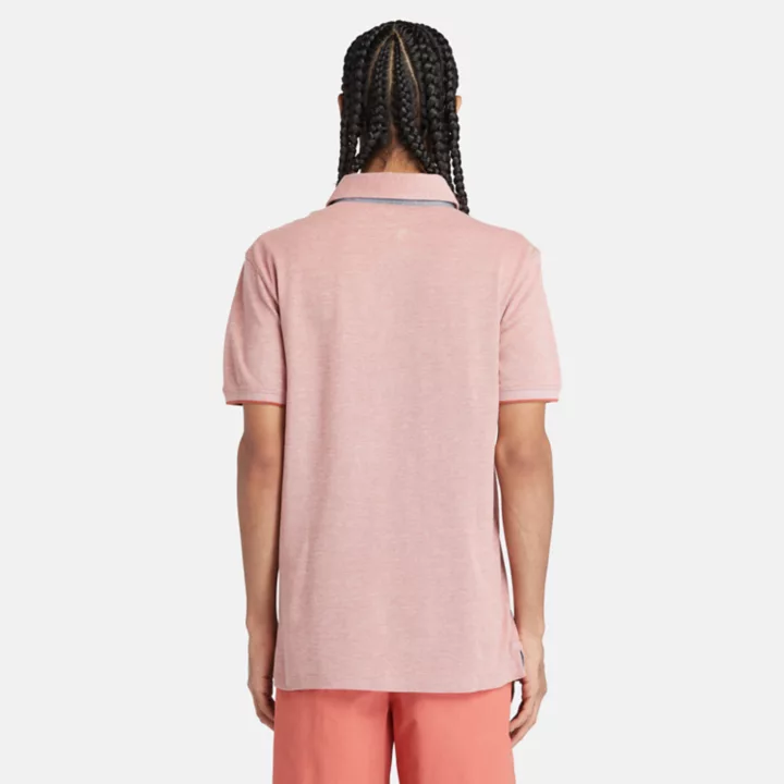 Polo Baboosic Brook Oxford pour homme en rouge