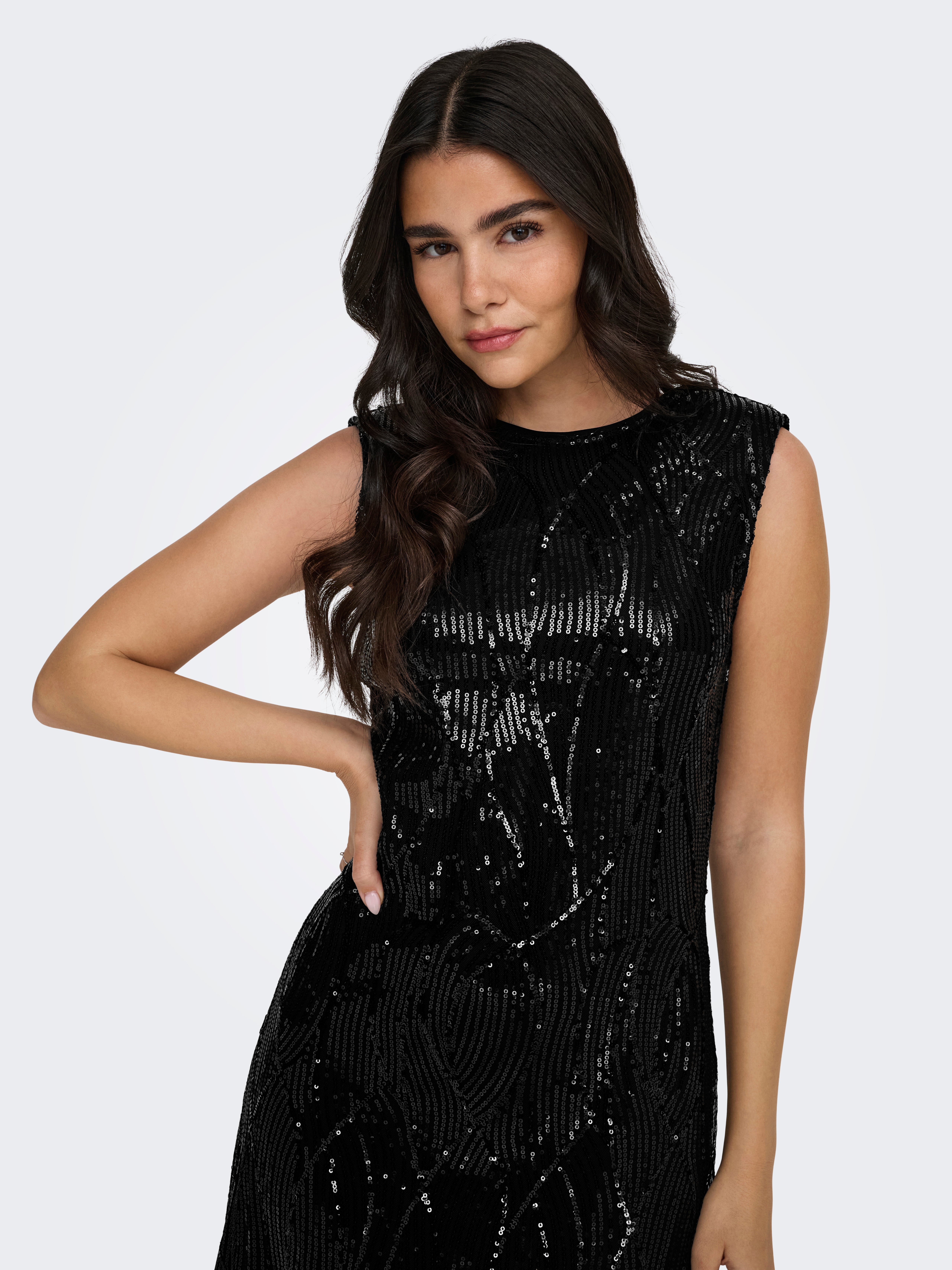 JDYMEGAN Midikleid Black