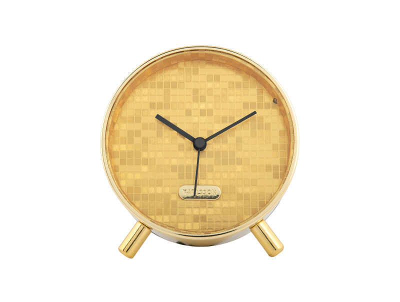 Alarm Clock Disco KA6004GD Gold