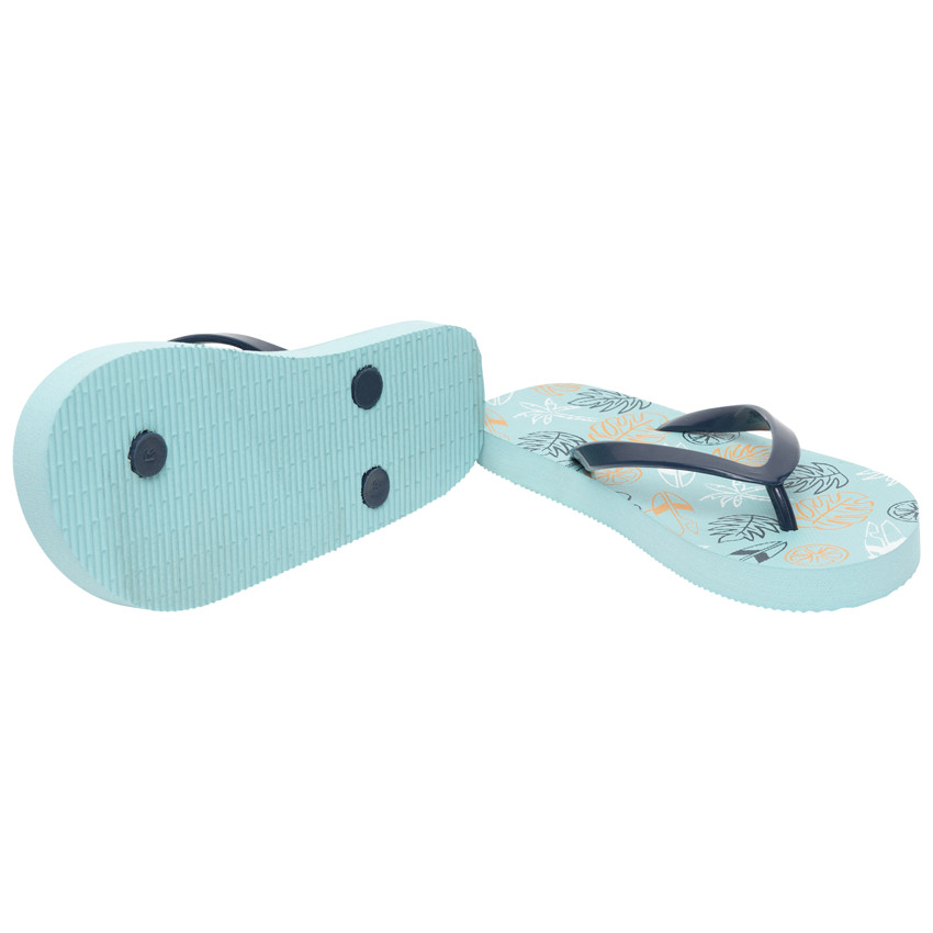 Tongs imprimé feuillage pour garçon avec lanière selon l'âge