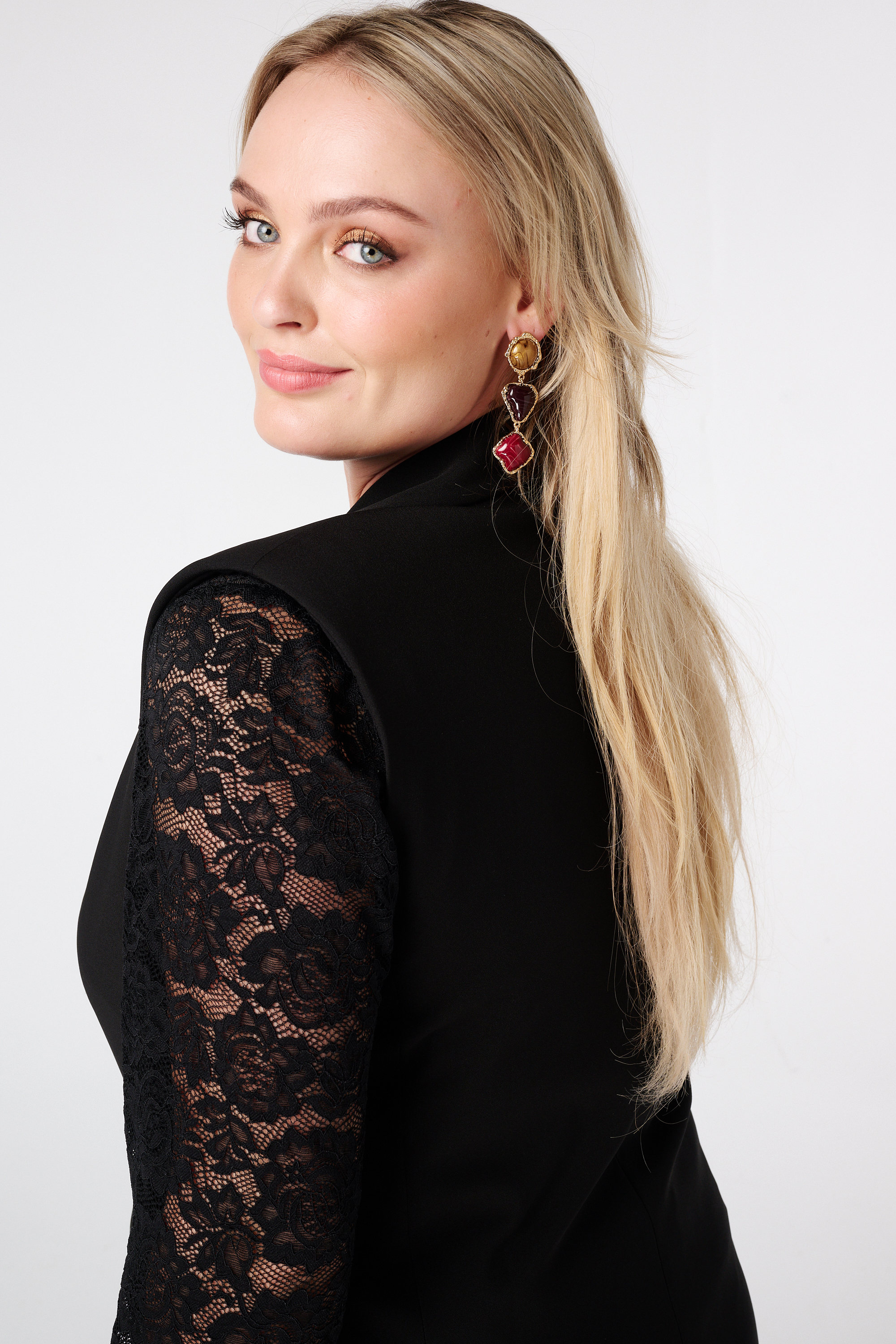 Mouwloos gilet Zwart