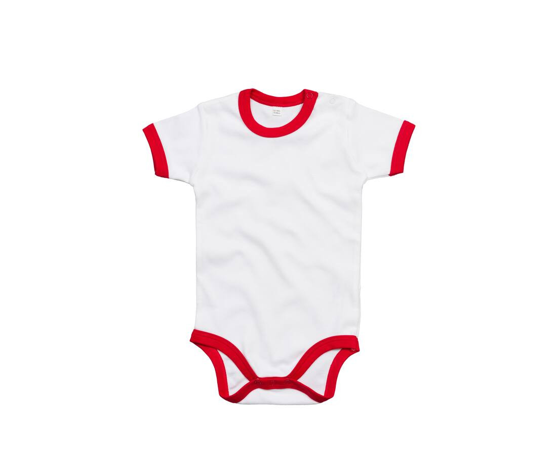 BABYBUGZ BZ019 - Body bébé contrasté