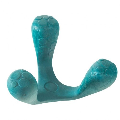 Brinquedo de mastigar turquesa para cães
