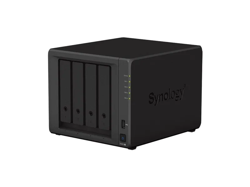 Synology Disk Station DS923  - NAS-server - 4 bays - SATA 6Gb/s / eSATA - RAID 0, 1, JBOD, 5, 6, 10 - RAM 4 GB - Gigabit Ethernet - iSCSI support
