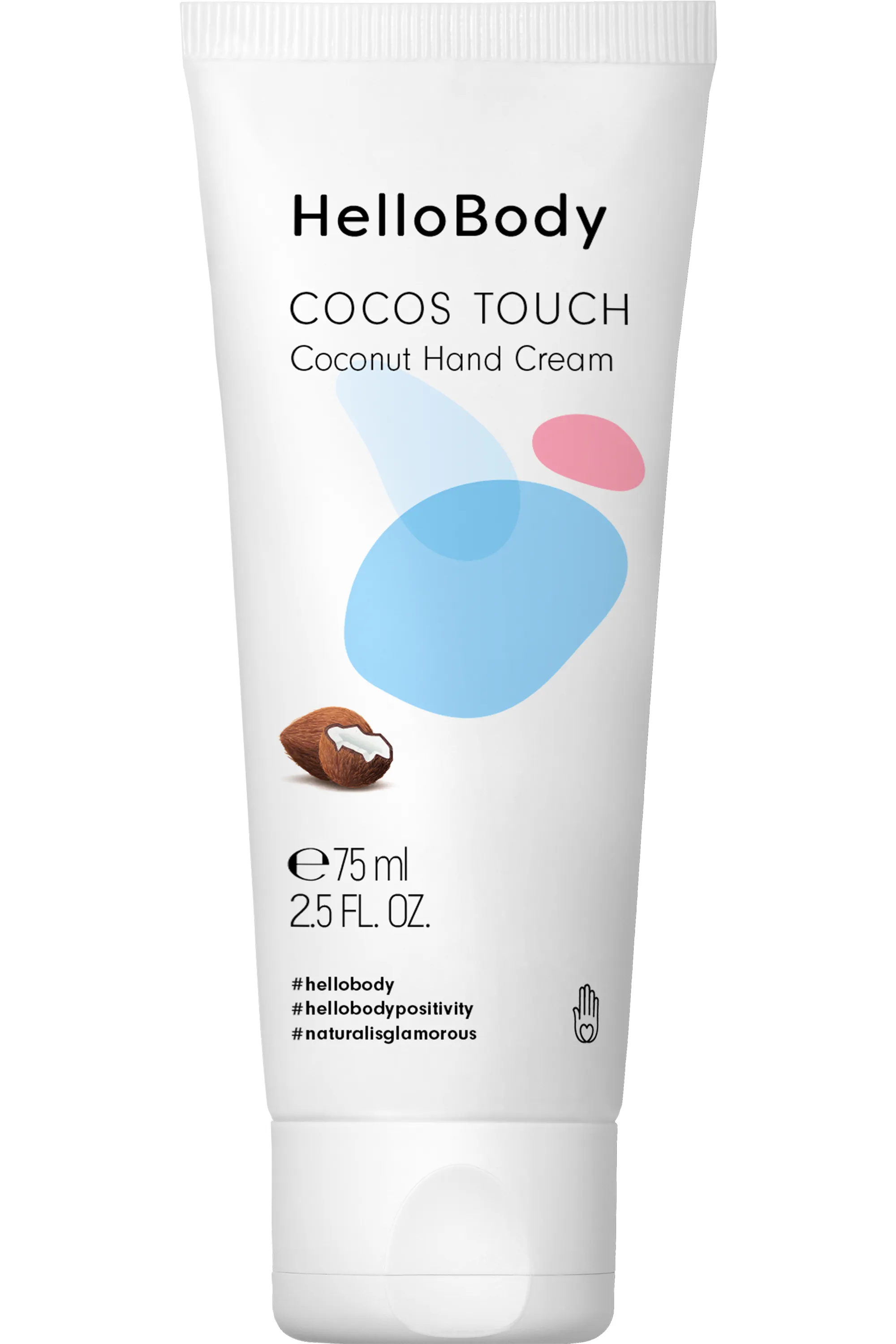 HelloBody Crème mains Cocos Touch-75 ml