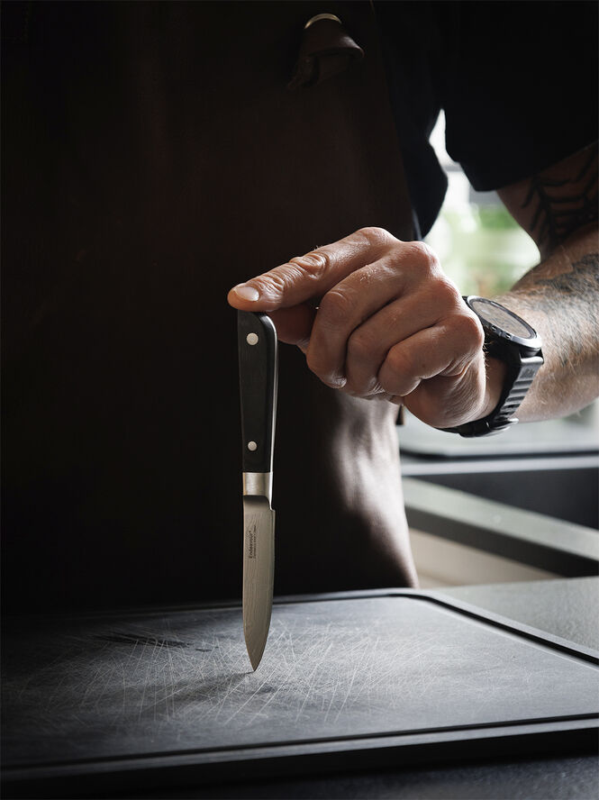 Endeavour Herb - kniv 8,5 cm Sort