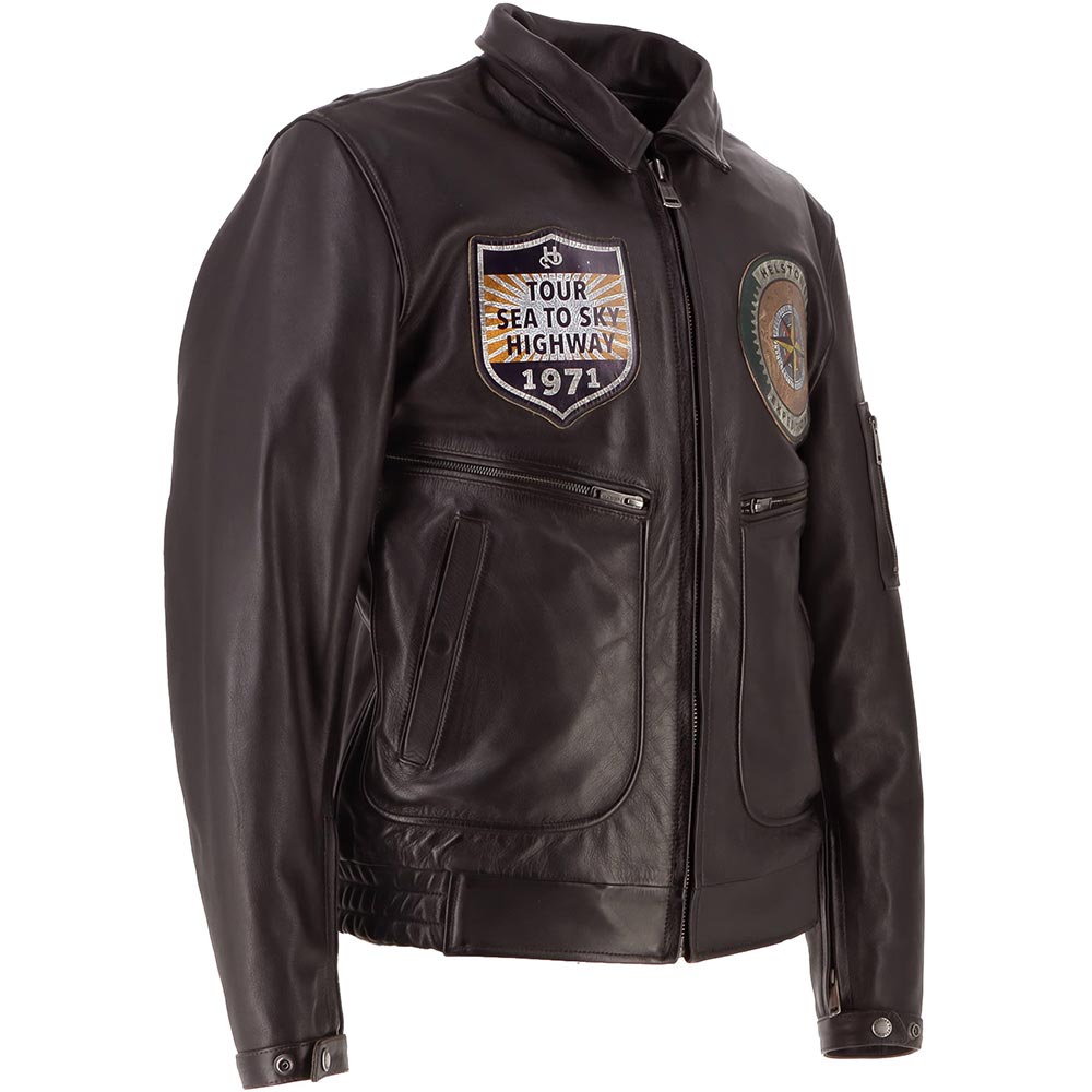 Helstons - Blouson Jet Force Marron