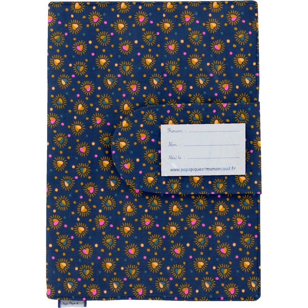 Protège Carnet De Santé Coeur Scintillants