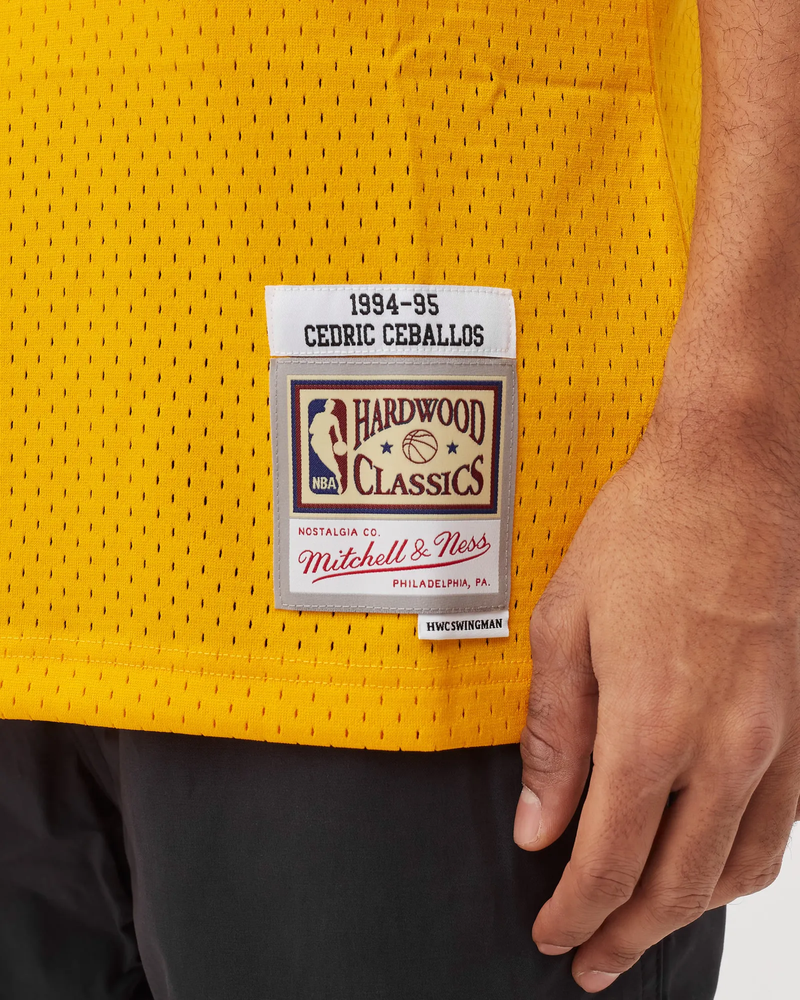 Mitchell & Ness NBA Swingman Jersey Los Angeles Lakers 1994-95 Cedric Ceballos #23