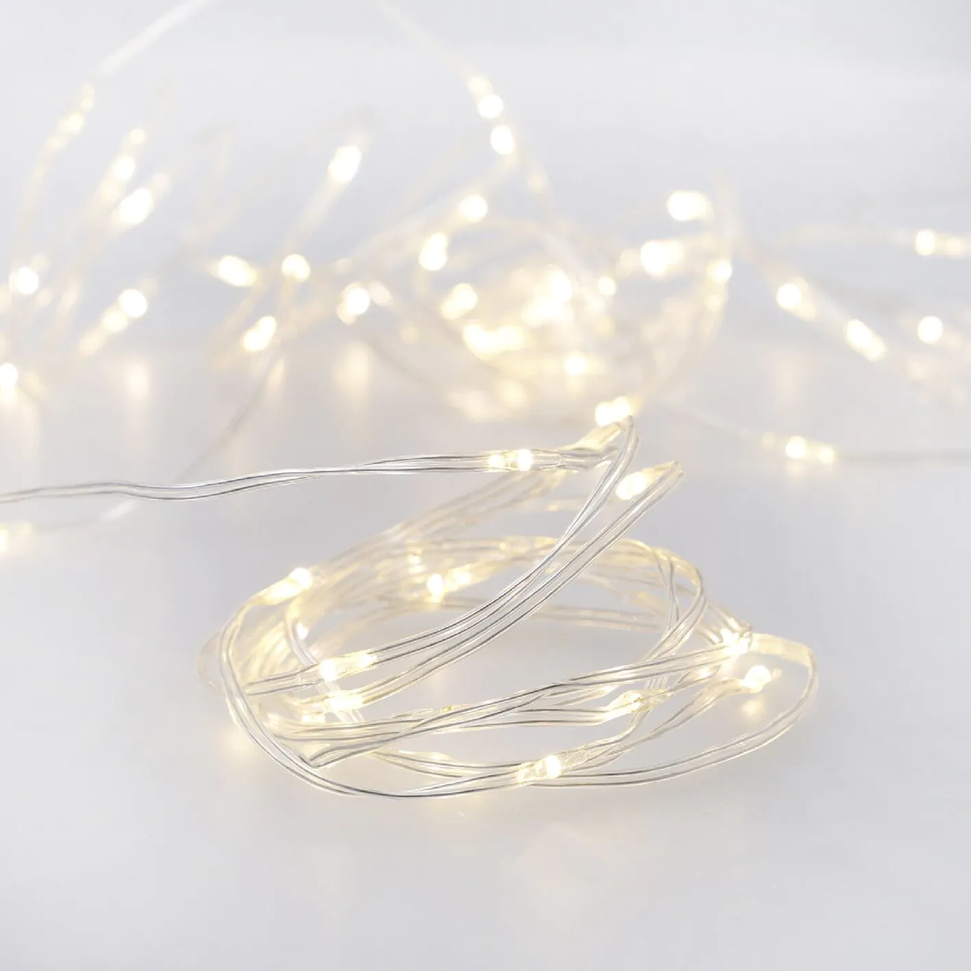 LED Lichterkette Outdoor, 8 Funktionen, 80er