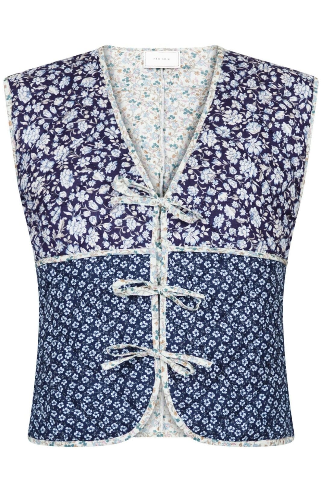 Neo Noir Karine Quilt Combination Vest