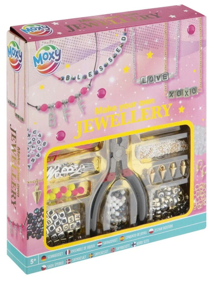 Moxy - Lav dine egne smykker sæt Assorteret