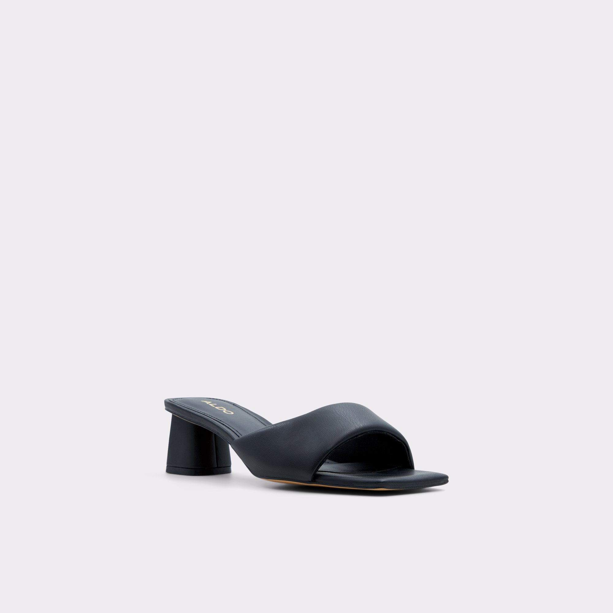 Aneka Black Women Kitten heels