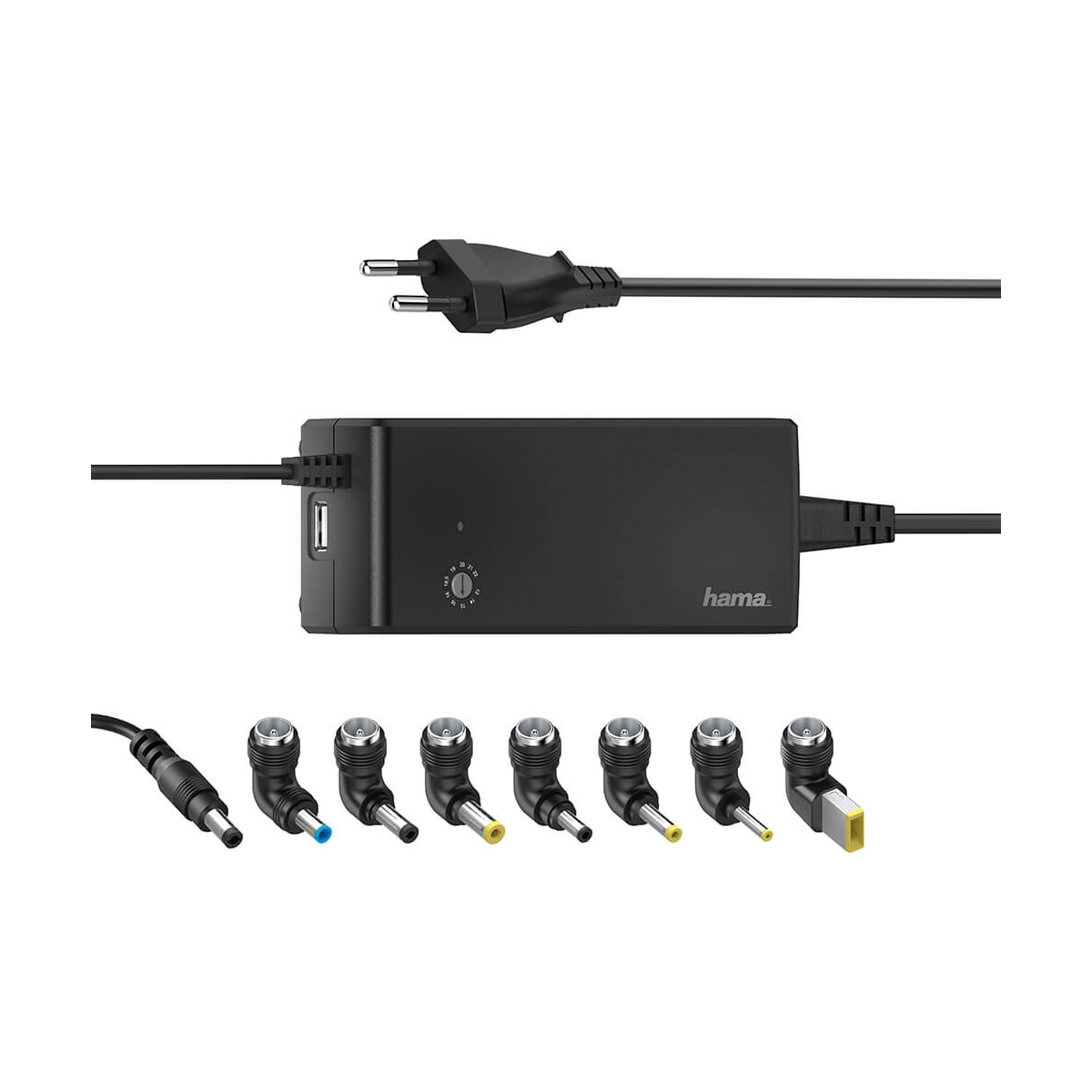 HAMA universell lader til bærbar PC (90 W)