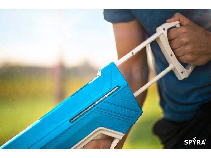 Spyra Wasserpistole SpyraLX blau Mechanische Wasserpistole