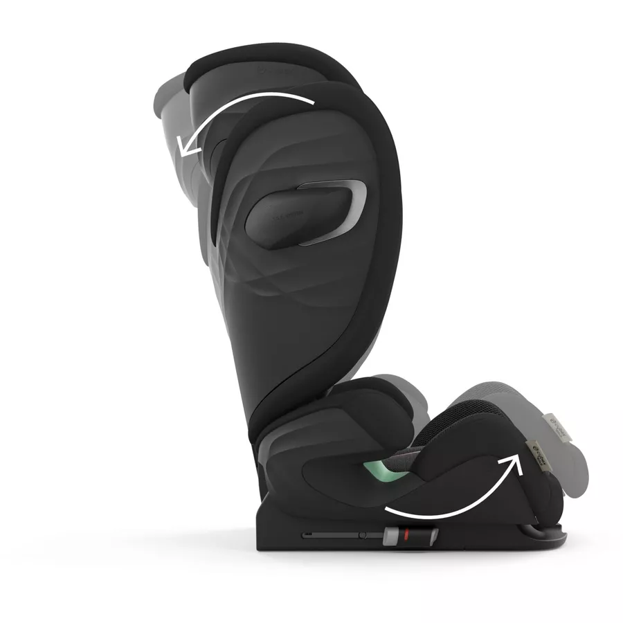 cybex GOLD Kindersitz Solution G i-fix Moon Black Plus