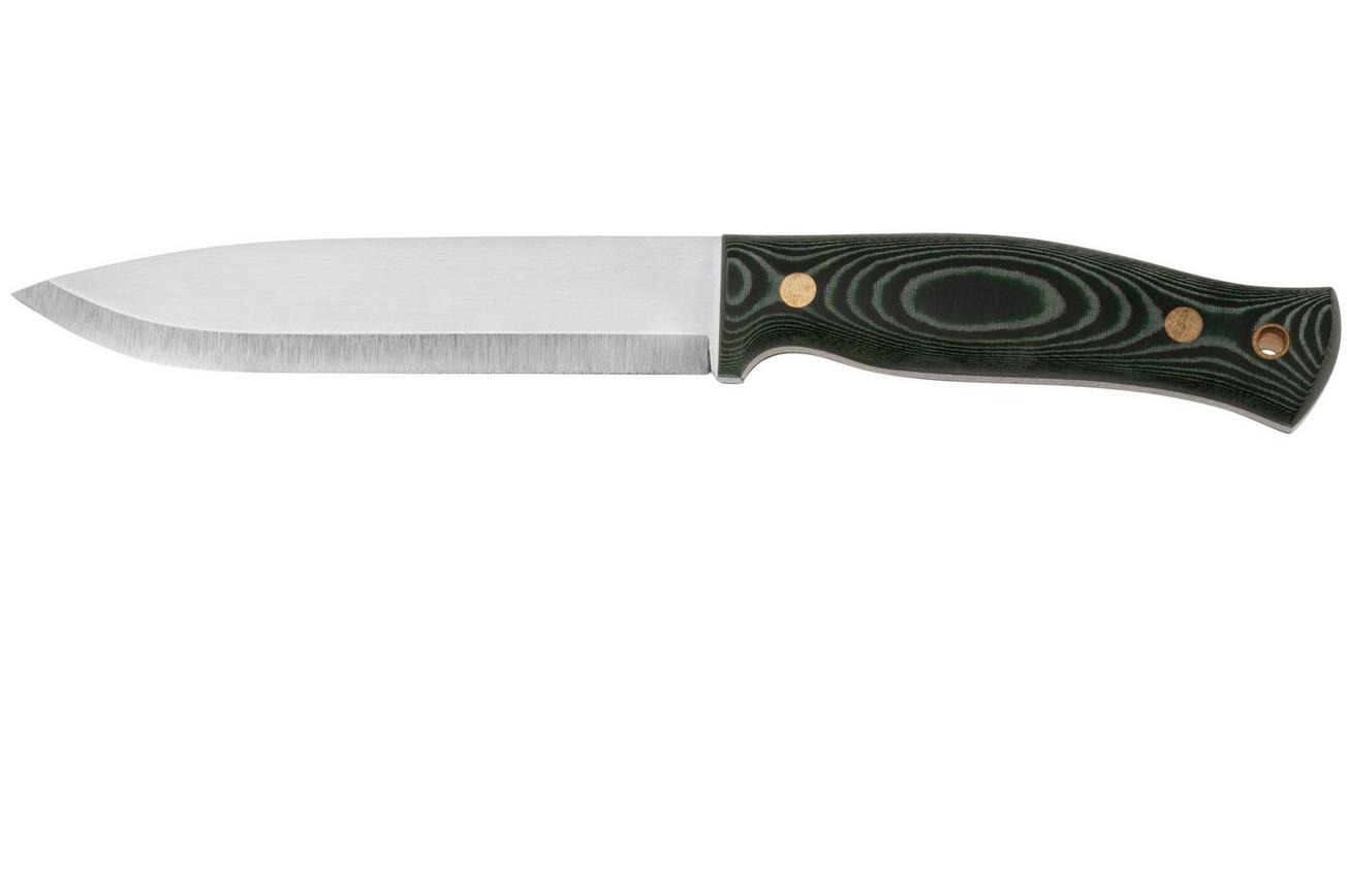 Casström No. 14 SFK 13403 Green Micarta, bushcraftmes