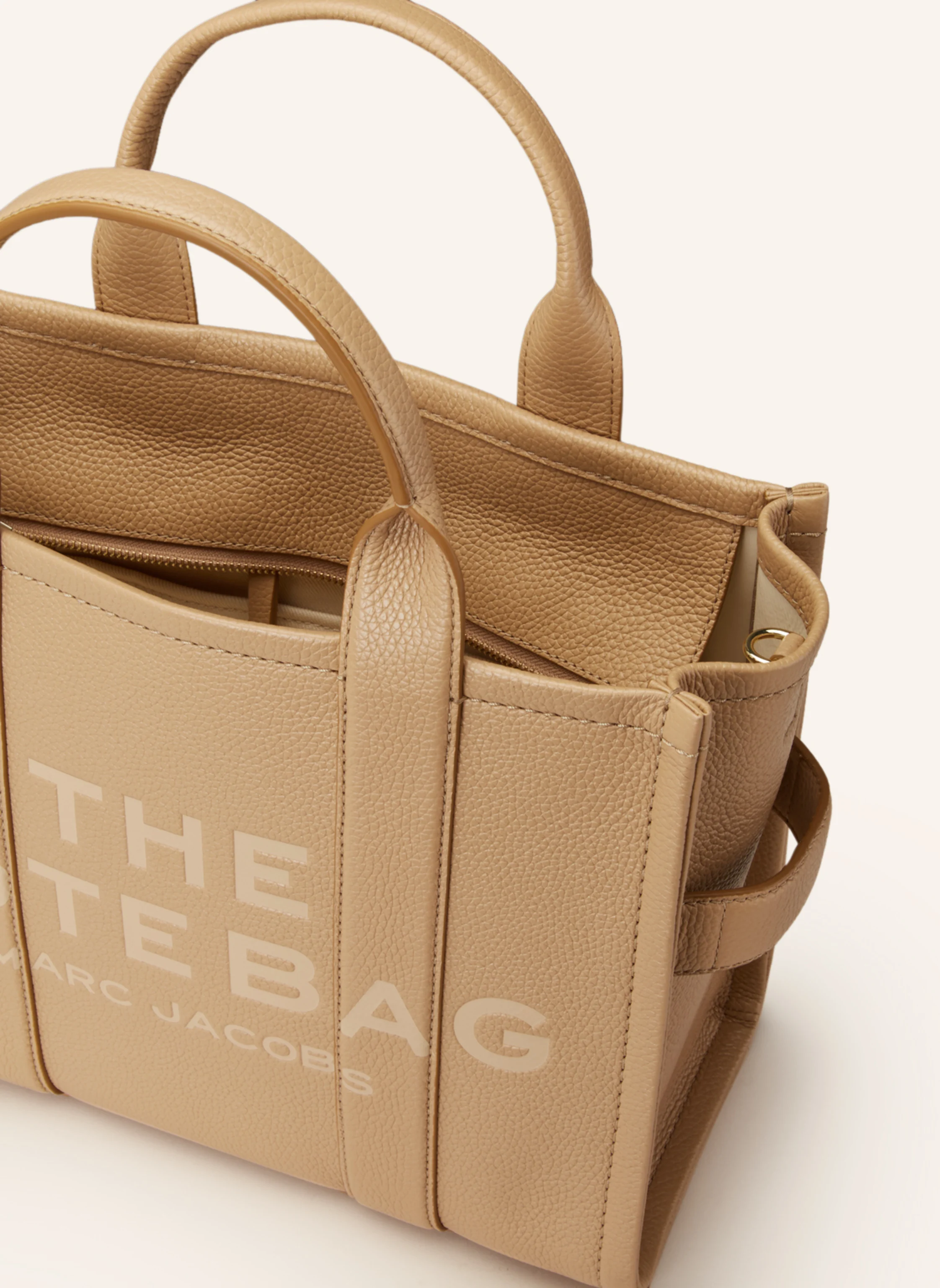 MARC JACOBS Shopper THE MEDIUM TOTE BAG LEATHER