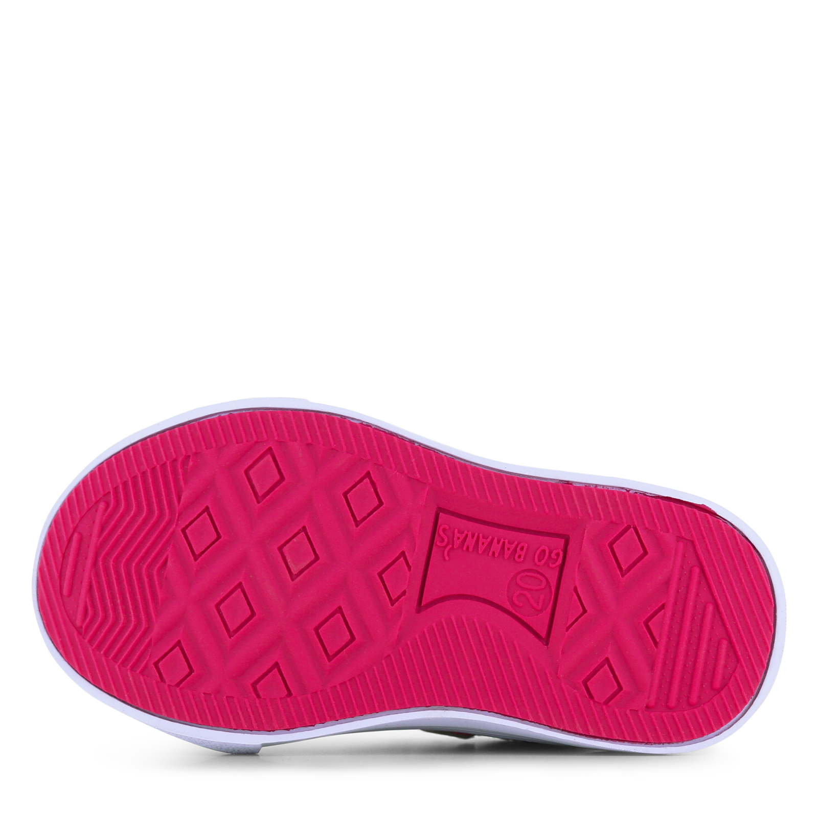 Go Bananas sneaker klittenband - Zwaan Canvas | Meisjes schoenen