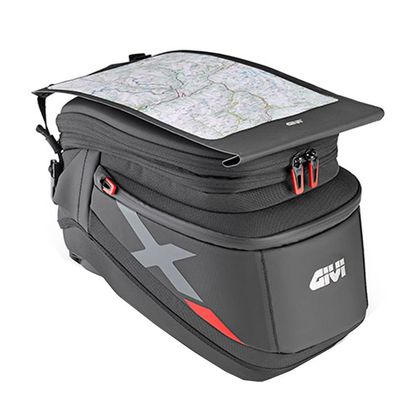 Sacoche réservoir Givi XL05B système Tanklock (15 à 18 litres) pour Honda/Kawasaki - Noir