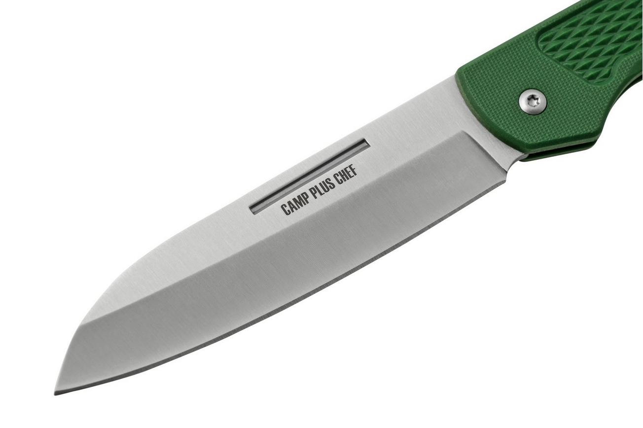 Ontario OKC Camp Plus Chef Folder 4300, Green GFN zakmes