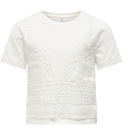 Kids Only T-Shirt - KogBetsy - Cloud Tänzerin m. Lochmuster