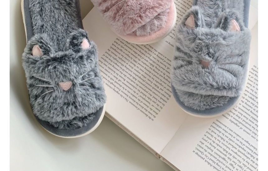 Dalli Daisy - Pluizige kattenpantoffels