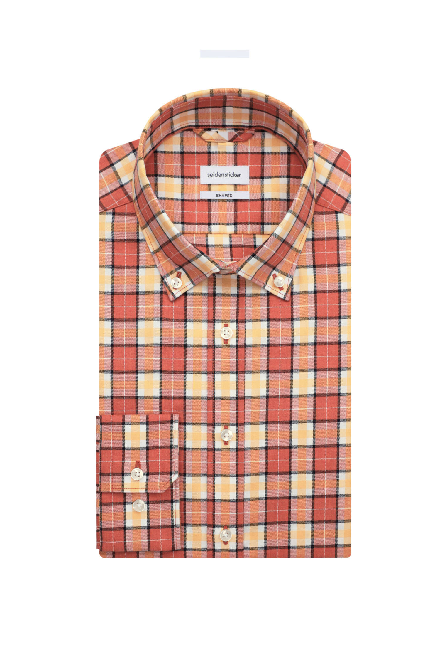 Seidensticker| Herren Flanellhemd Shaped