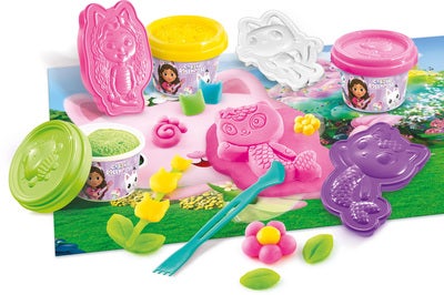 Gabby's Dollhouse Kitty Fairy Garden Bucket Hobbysett