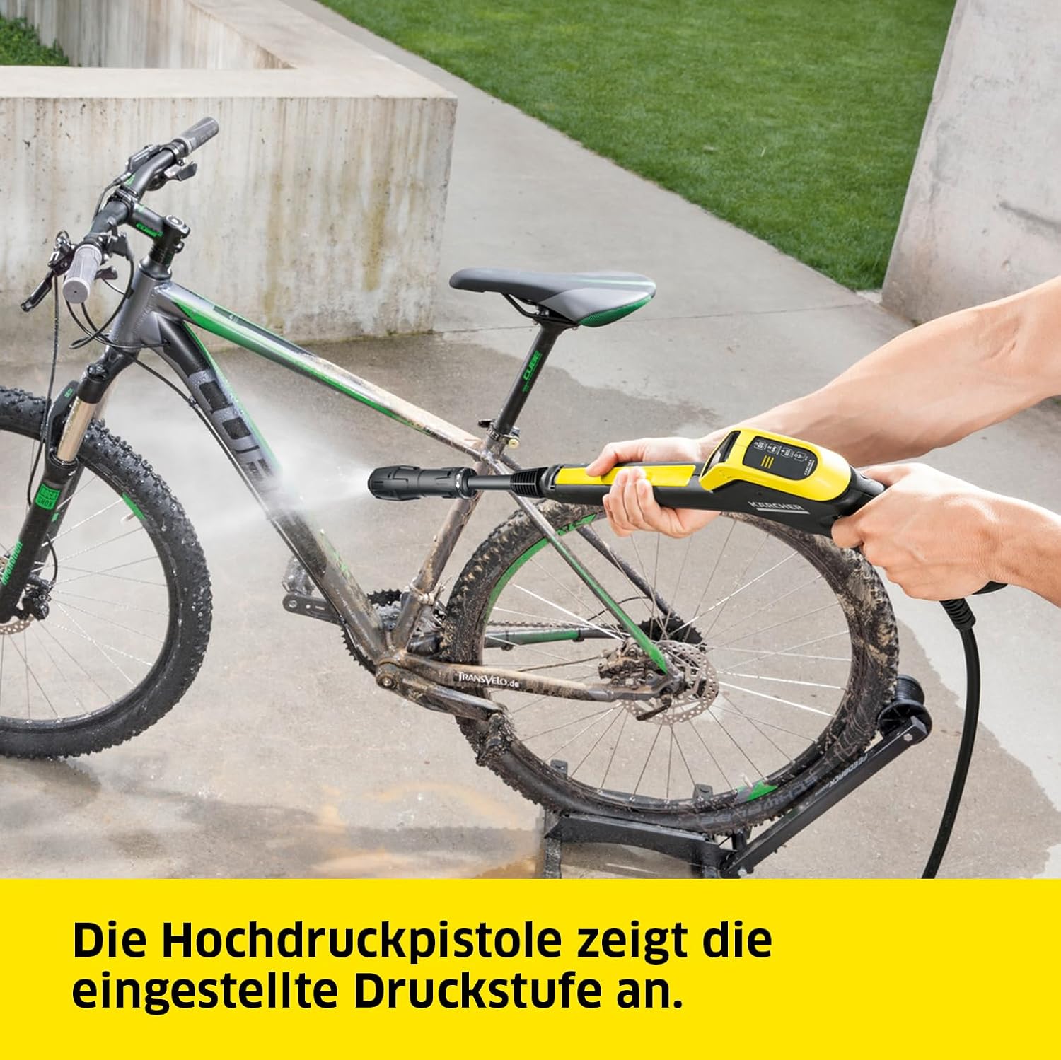 Kärcher Hochdruckreiniger K 5 Power Control Home, Druck: max. 145 bar, Fördermenge: 500 l/h, Fläche: 40 m²/h, Wasserfilter, Gewicht: 13 kg, Hochdruckpistole, Dreckfräser, Strahlrohr, Home Kit
