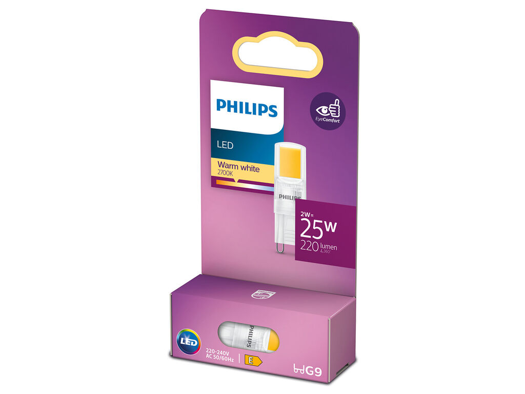 LÂMPADA LED AMARELA PHILIPS G9 25W