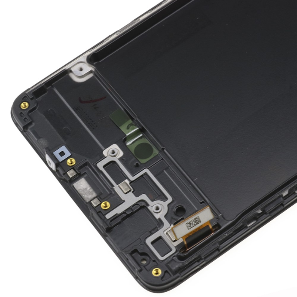 (OEM) Samsung Galaxy A71 Ersatzdisplay (Digitizer, LCD, Rahmen) - Schwarz