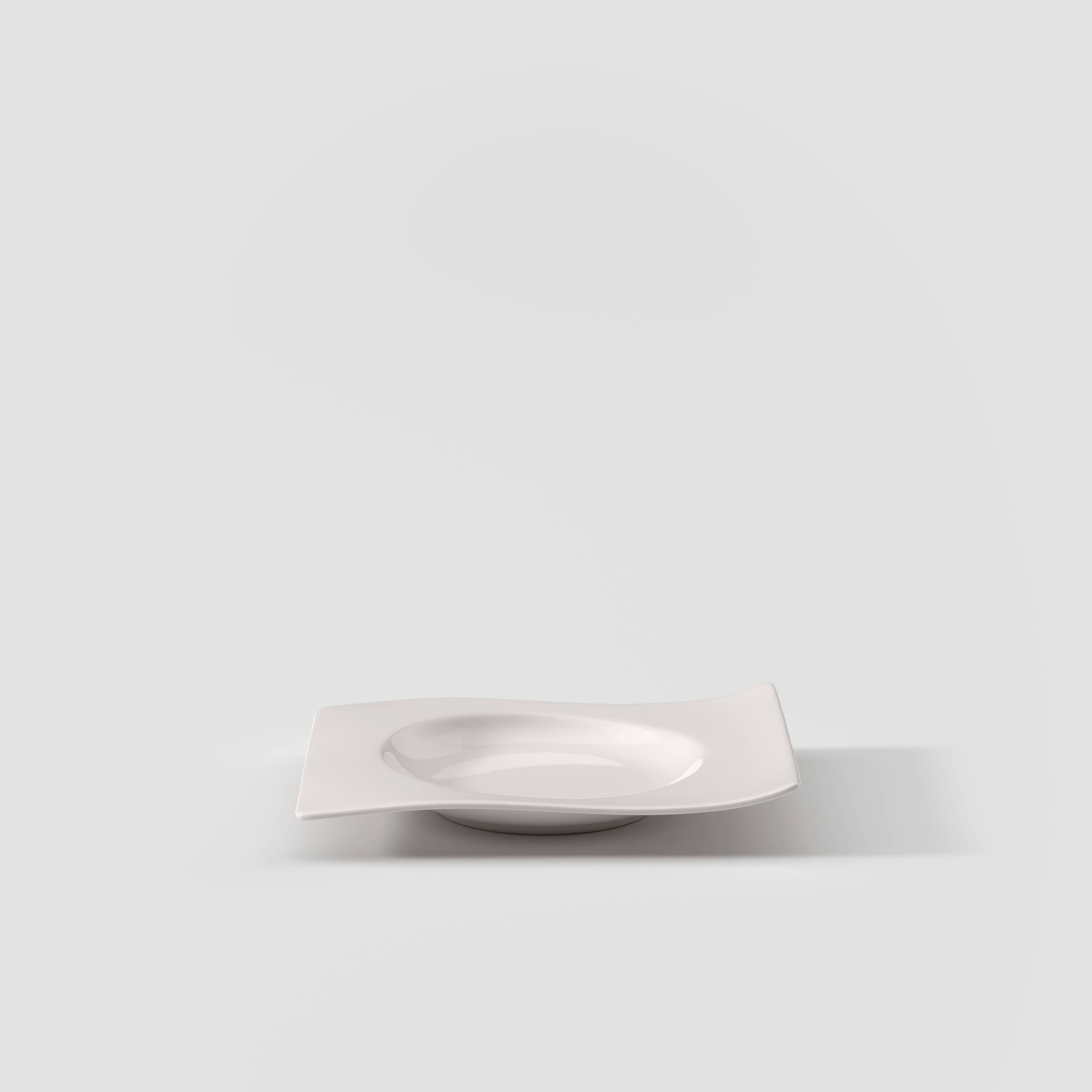 NewWave Soup cup saucer White, 7.1'' x 6'', Premium Porcelain